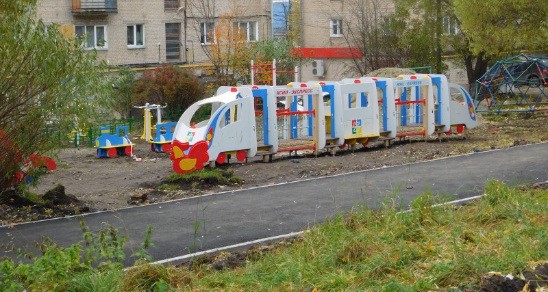 В Златоусте продолжается обустройство общественных территорий