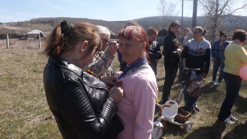 Митинг, посвященный дню Победы в Великой Отечественной Войне Бессмертный полк